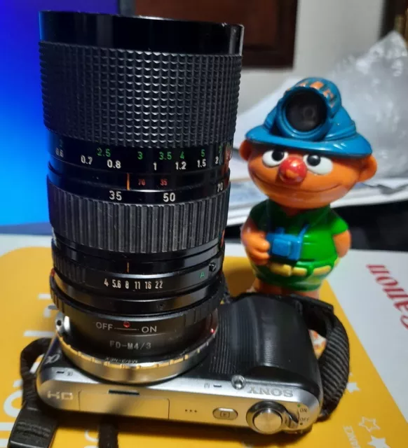 Objetivo Canon zoom lens FD 35-70mm