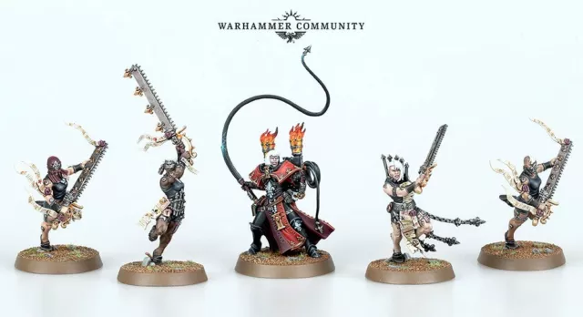 Warhammer 40k - Sisters of Battle - Adepta Sororitas - Repentia (4x) + Superior