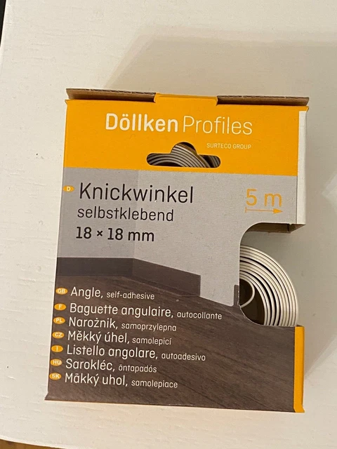 Angolo di piegatura 18 x 18 mm autoadesivo di profili Döllken