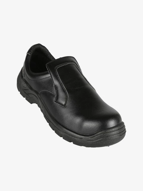 Scarpe da lavoro in pelle da uomo slip on uomo