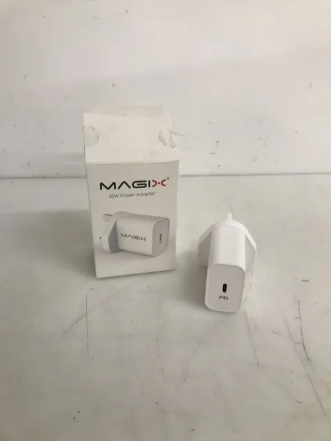 Magix Wall Charger PD Quick Charge 3.0 30W, USB Type-C, AC 100-240V to DC 5V 9V