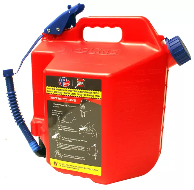 VP Racing Surecan Essence Peut 8 Litre Karting Course Racing 8000ml 2.2 Gallon