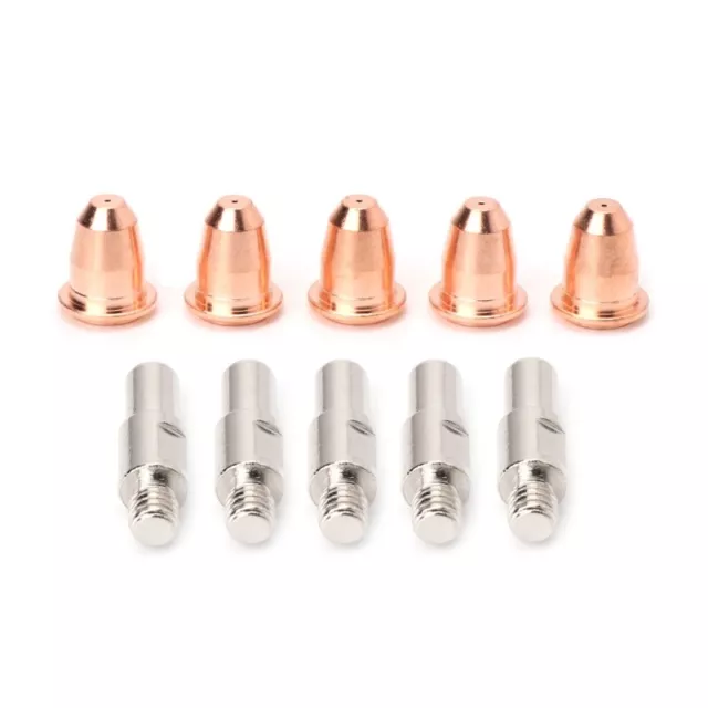 10Pcs/Set S45 Consumables Kit Electrode 0.8mm Nozzle Tip For Plasma Cutter Torch