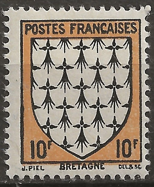N° 573** Armoiries De La Bretagne EUR 0,30 PicClick FR