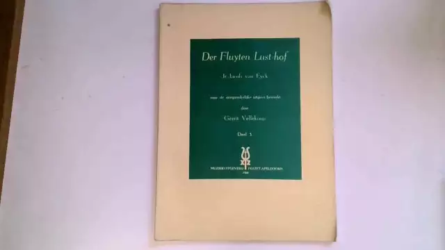 Der Fluyten Lust-hof Jacob van Eyck Undated Muziwekuitgeverij Ixijet-Apeldoo - G