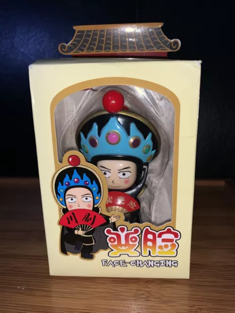 Chinese Face Changing Doll Traditional Peking Opera Mask Child Toys Gift NIB