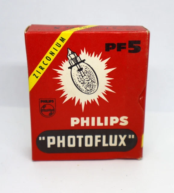 Ancienne boite à ampoules en plastique MAZDA vintage d'origine stock
