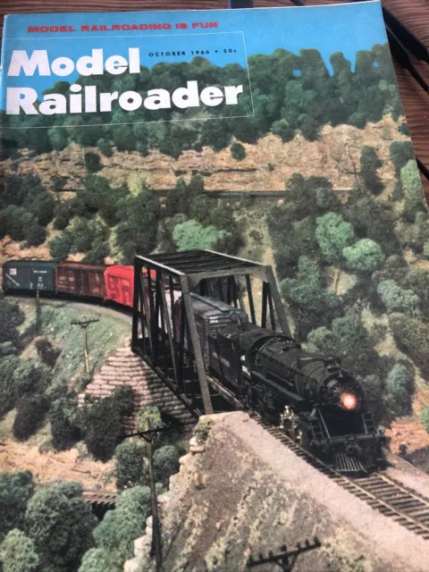 Model Railroader Magazine Volume 33 No. 10 October 1966