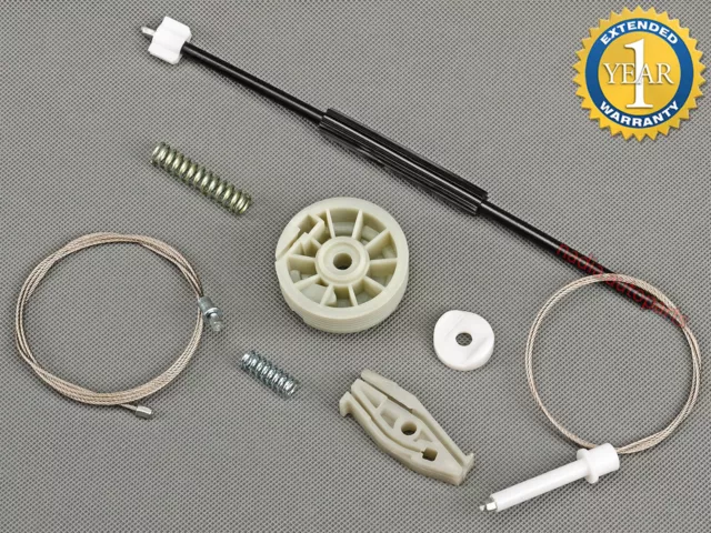 Kit Di Riparazione Finestra Sinistra Posteriore Per Peugeot 206 Cc Coupe Cabrio