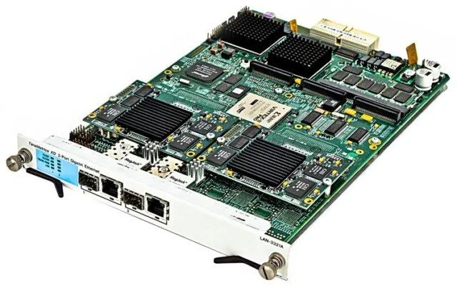 Spirent LAN-3321A TeraMetrics XD 2-Port Gigabit Ethernet Module Blade Assembly