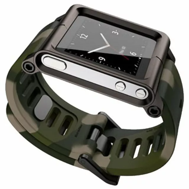 TikTok Multi Touch Pulsera Deportiva LTGMT-005 Silicona Verde/Gris