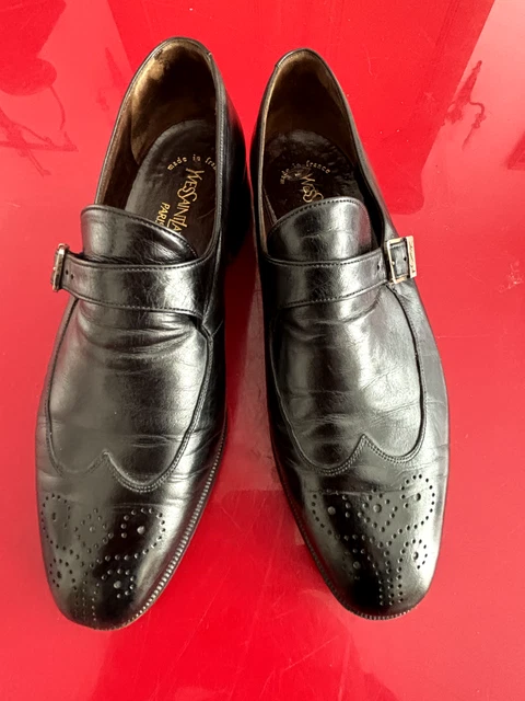 Yves Saint Laurent Chaussures Ysl Vintage Homme Richelieu