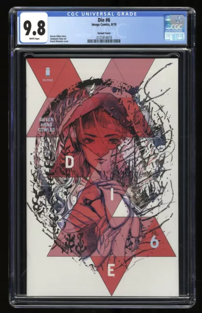 Die (2018) #6 CGC NM/M 9.8 White Pages Momoko Variant Image