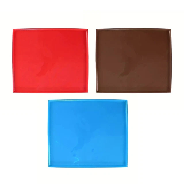HURRISE Moules En Silicone Pour La Cuisson 3 Pièces Moule à Gâteau En