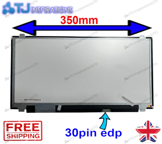 Écran LCD De Remplacement 15,6" FHD IPS LED N156HCA-EAA REV C1 - 30 Broches, Sans Supports, Neuf Avec Garantie 1 An