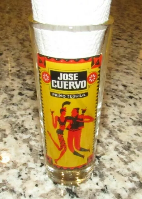 Vintage Jose Cuervo Primo Tequila Shot Glass Shotglass