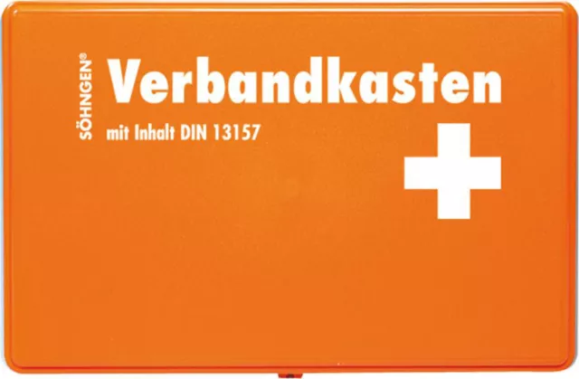 Söhngen Verbandkasten KIEL orangeDIN 13157