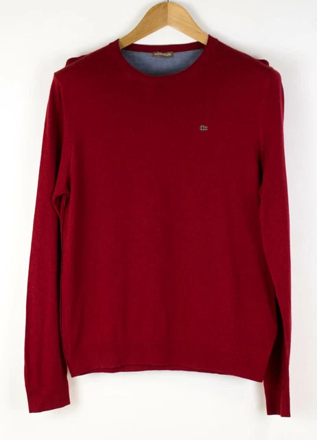 Napapijri Uomo Maglione Cardigan Taglia M
