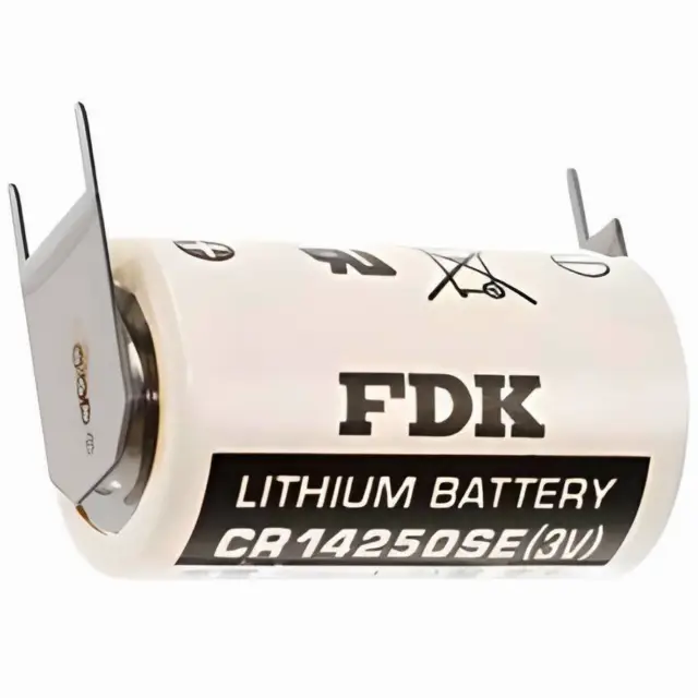 CR14250SE FT1 1/2 AA FDK 3V Lithium 850 mAh 2/1 Print Akku Batterie z.B. BMW E30