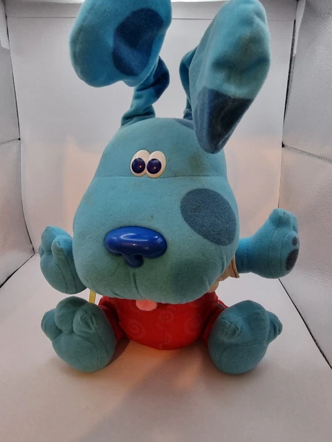 BLUES CLUES ALL Ears Blue 2000 Viacom Electronic Vintage Toy 11" Dog ...