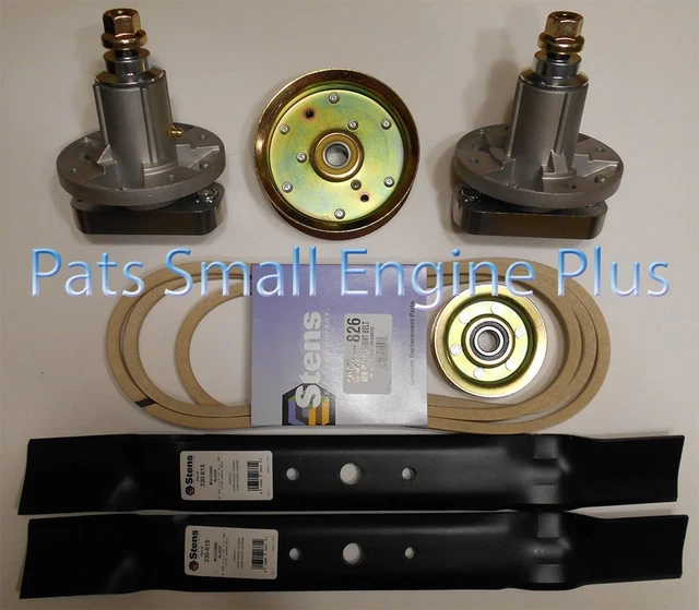 Huskee LT4200 42 Lawn Tractor Mower Deck Parts Rebuild Kit FREE