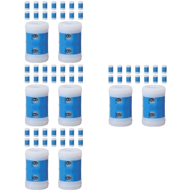 80 piezas contador de puntos simplificar contador de punto flexible marcador de punción interruptor de ganchillo