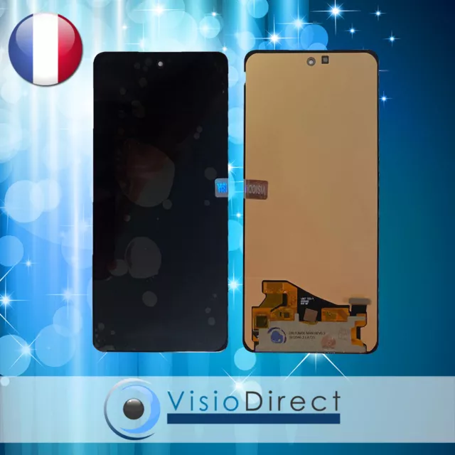 Vitre Tactile + Ecran lcd pour Samsung Galaxy A72 4G SM-A725F 6,7" NOIR