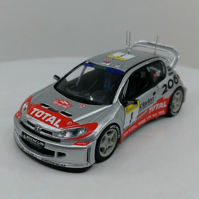 COLLECTION OFFICIELLE PEUGEOT 206 WRC N°1 "MONTE-CARLO" (2002)-(1