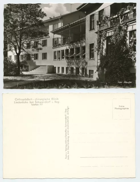 111626 - Lindenlohe - orthopedic-surgical clinic - real photo - old post office