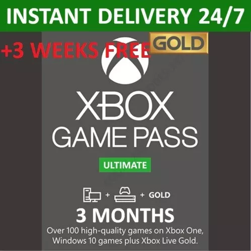 XBOX/PC Game Pass Ultimate 3 mesi +3 settimane account gratuiti UE/Regno Unito vecchi e nuovi!!!!