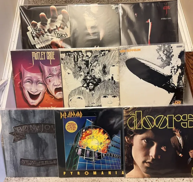 $6 Classic Rock Vinyl LP's With $6 Flat Shipping Per Order Updated 12/3