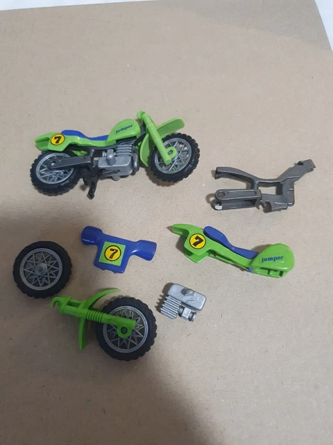 Lot De Guidons Moto PLAYMOBIL - Pièces Détachées D'occasion - Références Multiples Pour Collection Ou Réparation