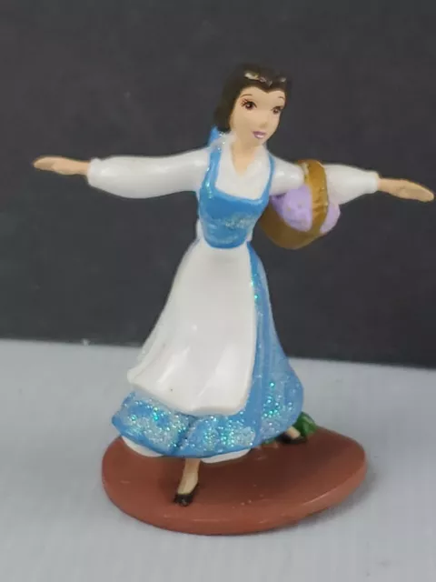 Disney Beauty and the Beast Princess Belle Figurine Cake Topper Collectible Toy