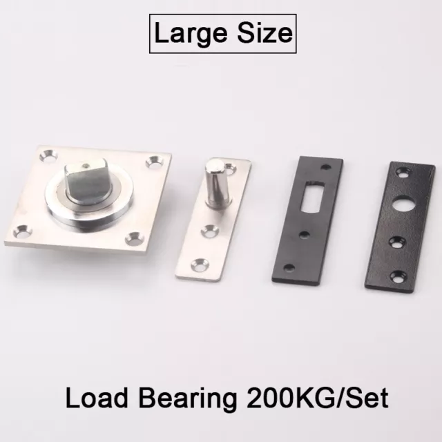 Heavy Door Pivot Hinge 360 Rotary Invisible Hidden Door Hinges Install Up & Down
