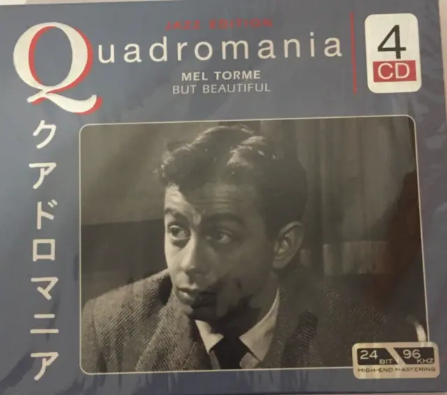 MEL TORME  But Beautiful  QUADROMANIA   4 CD BOX SET NEW - STILL SEALED