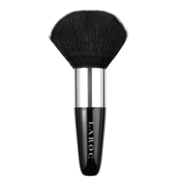 Compact Makeup Brush, LaRoc - Loose Pressed Mineral Face Powder Foundation