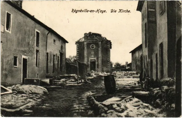 CPA Regneville-en-Haye - L'Eglise - Die Kirche - Ruines (1037590)