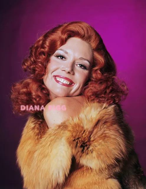 Diana Rigg #36 Beautifully Colorized Photo 11 X 8.5