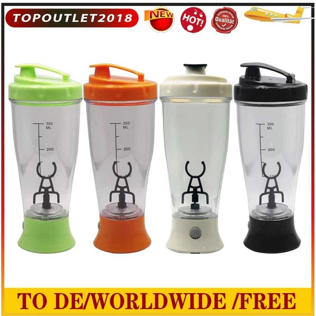 350ml Electric Protein Powder Mixing Cup Travel Sports Automatic Shaker Bottle