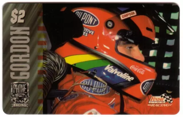 Phonepak 1996 Jeff Gordon (Dupont, Coke Coca-Cola, Valvoline) Handy Karte