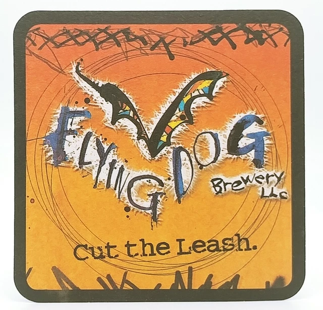 Flying Dog Brewery Litter of Ales Beer Coaster-Denver Colorado-4SX01