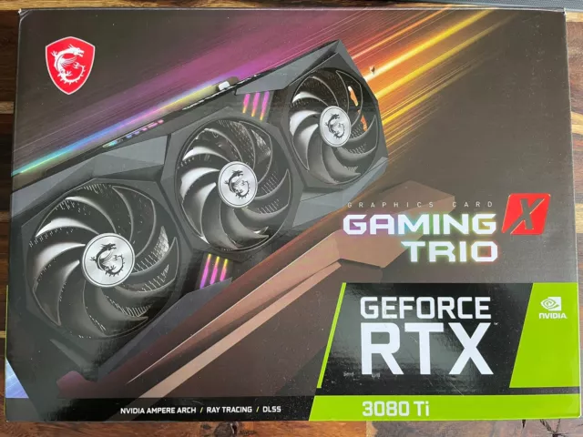 MSI GeForce RTX 3080 Ti Gaming X Trio 12G, 12GB GDDR6X, HDMI, 3x DP