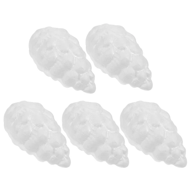 Set De 6 X Forme De Coeur En Polystyrène 20 Cm - Articles De Hobby Et D' Artisanat