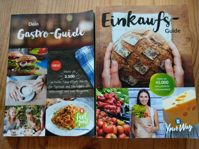 🌠Ww Einkaufs-Guide 2018 + Gastro-Guide 2017 💫 Weight Watchers Set🌠