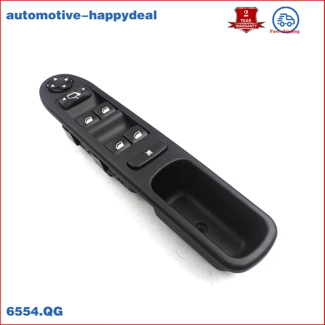 6554.QG 6490.EJ Contacteur BOUTON DE LEVE VITRE POUR PEUGEOT 207 5 PORTES