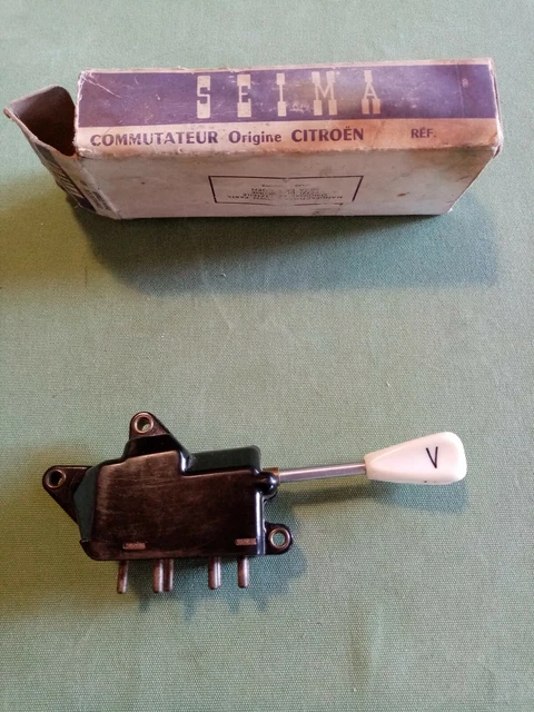 Commodo De Phares SEIMA Pour Citroën Ami 6 Et Ami 8 - Occasion - Pièce Auto Classique