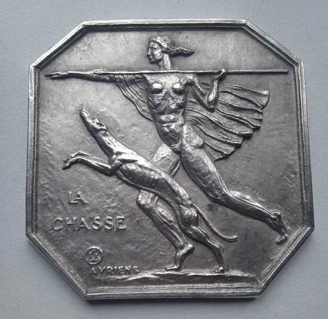 Médaille Art Déco Robert Cochet (c.1935) - Bronze Encadrée - Sans Rayures