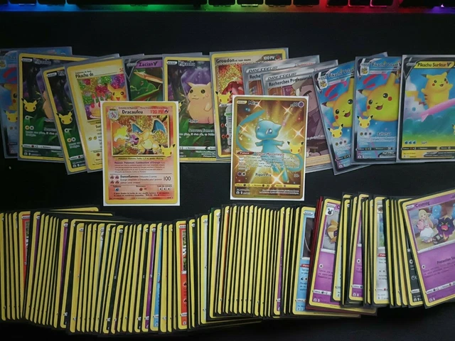 Carte pokémon célébration au choix