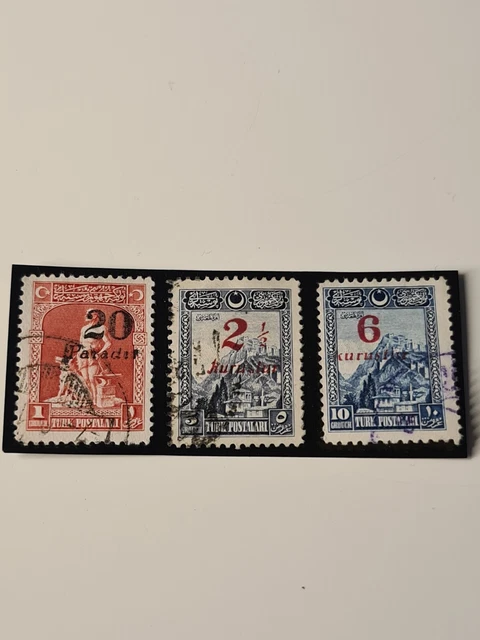 briefmarken türkei .Auf Falz.