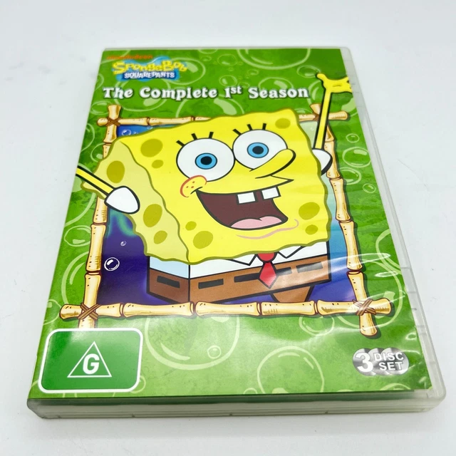 SPONGEBOB SQUAREPANTS SEASON The Complete First Season DVD